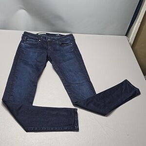 Adriano goldschmted dark wash the absolute legging extreme skinny jeans 27